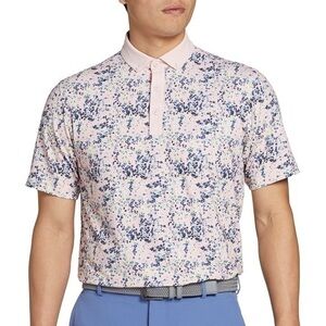 COPY - Walter Hagen Men's Performance 11 Garden Party Printed Short Sleeve Golf…